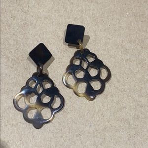 Horn earrings